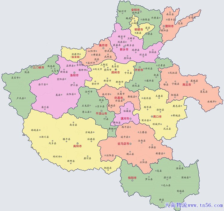 河南省地圖www.zbhskj.com