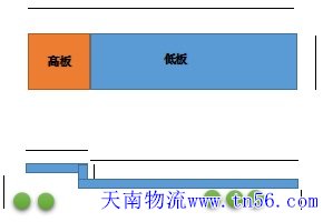 17.5米回程車掛車示意圖